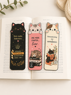 Cat 4 pack bookmarks