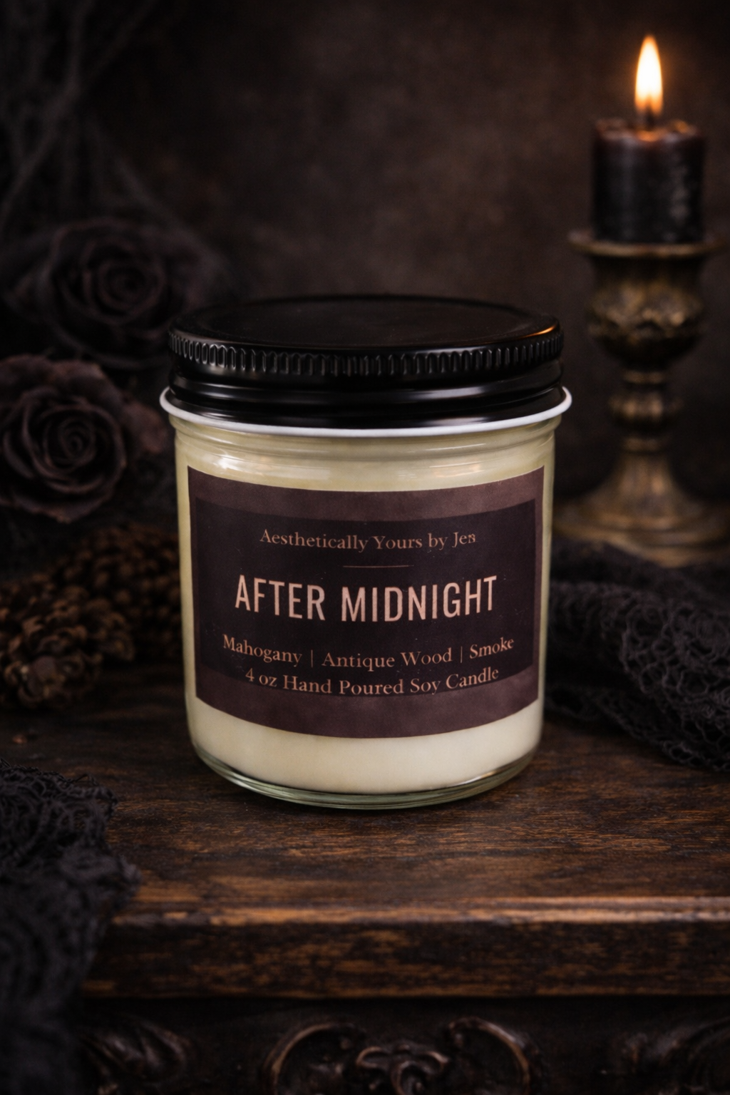 After Midnight- First handmade Batch Candle (Limited)