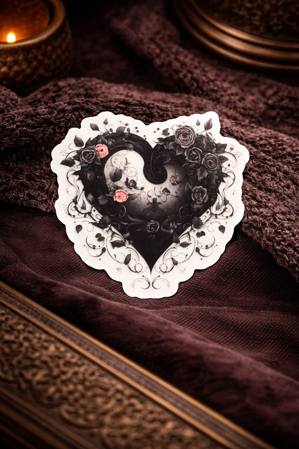 Gothic Heart Sticker