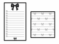 Bow Notepad set
