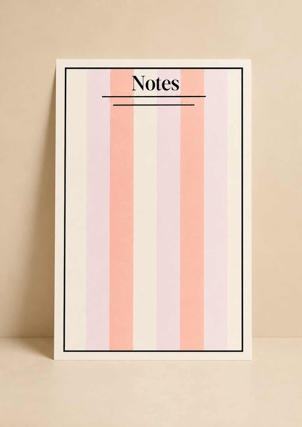 Farmers Market Large Notepad