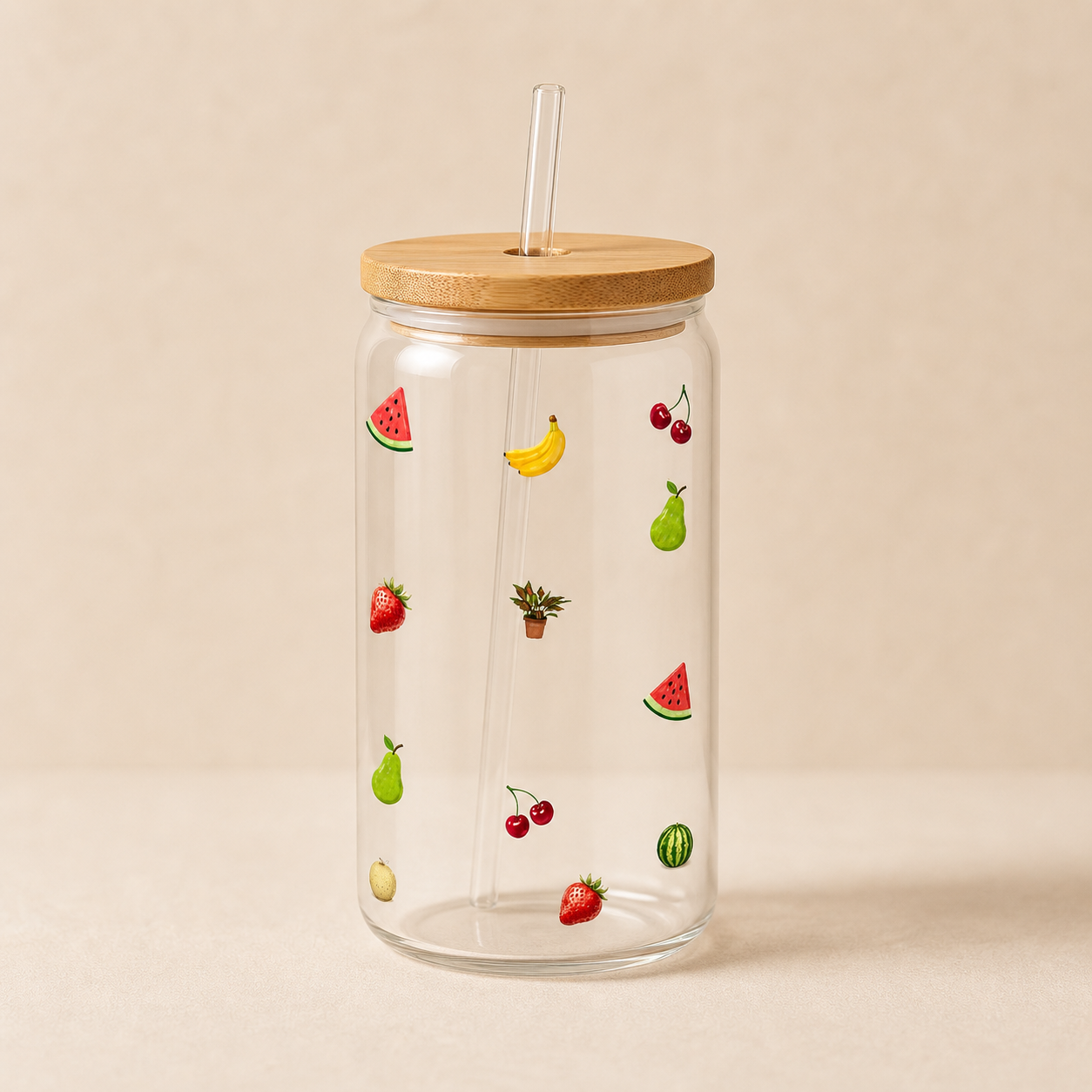 Limited Time 16 oz Glass Farmers Market Cup