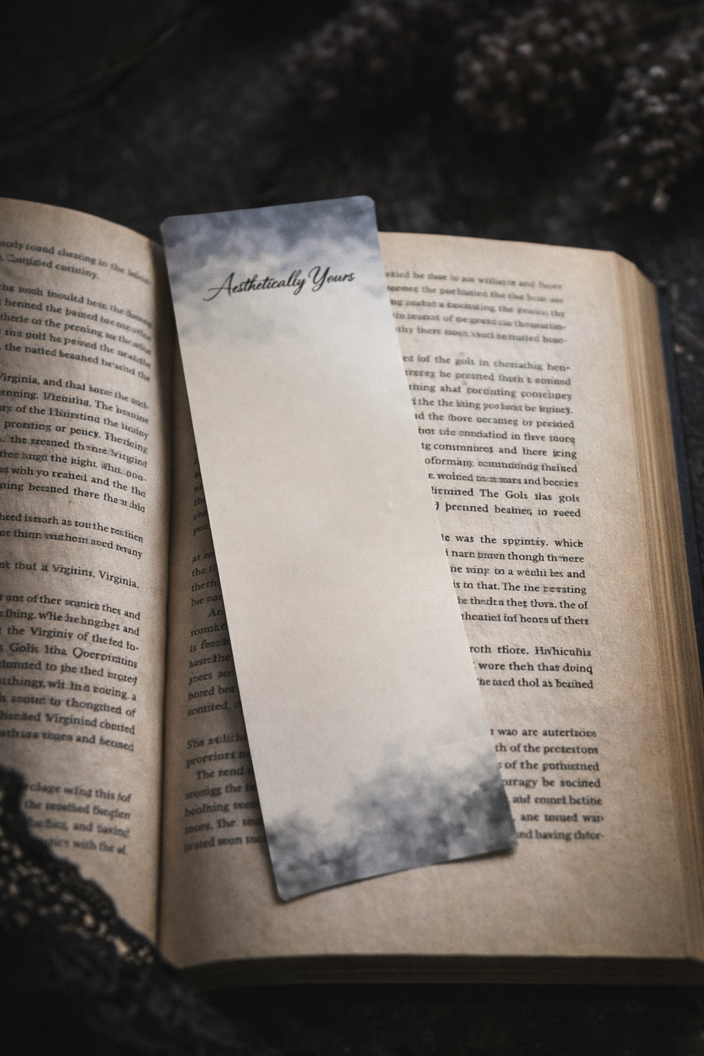 Haunted Tree Bookmark-Dark aesthetic