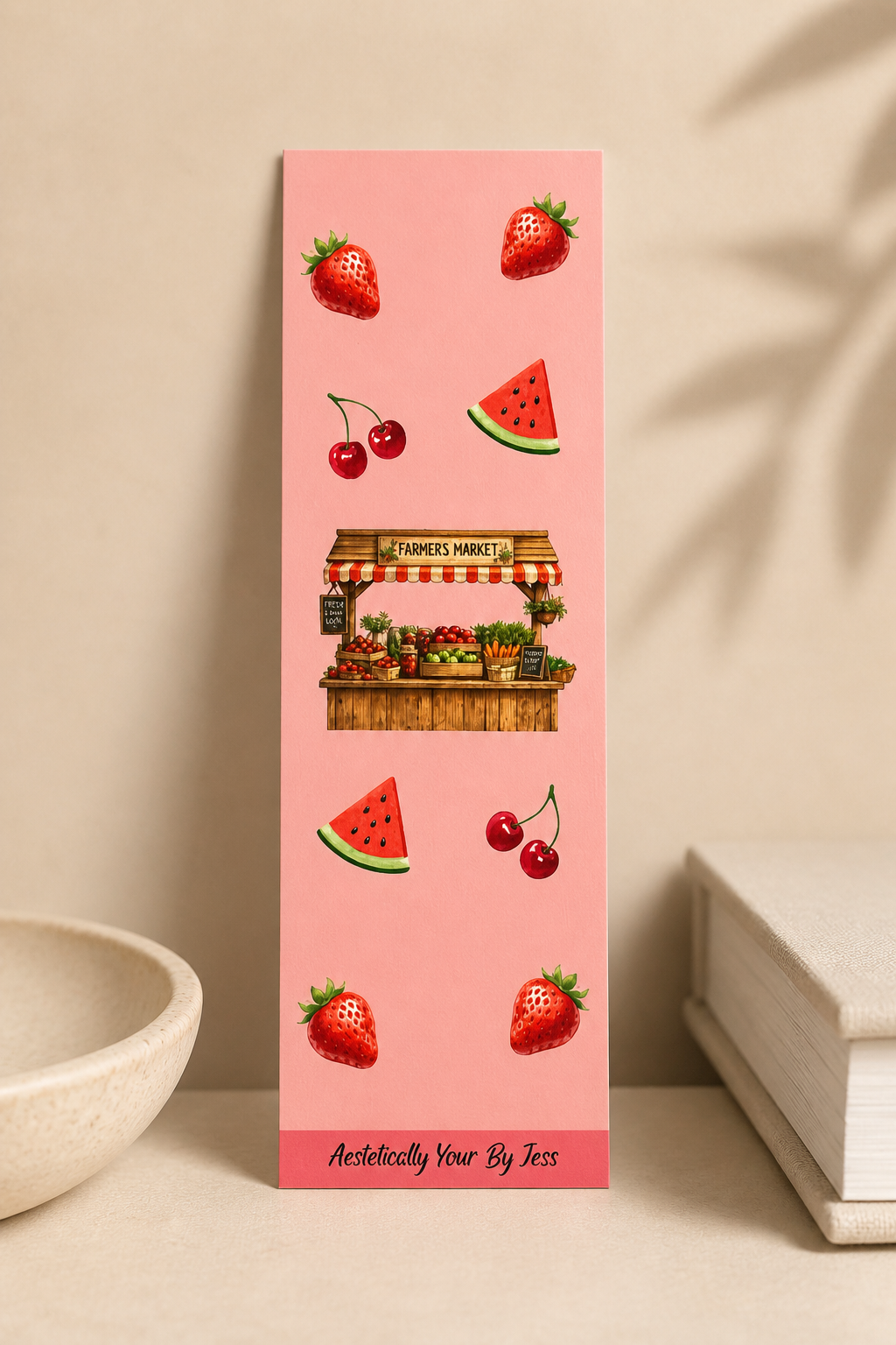 Farmers Market Bookmark Limited Time