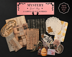 Mystery Stationery & Ephemera Grab Bag | Junk Journal Supplies | Journal Gift | Scrapbooking
