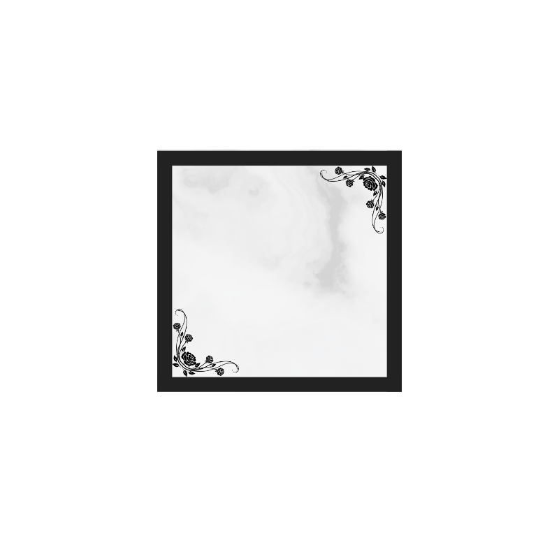 Mini Gothic Rose Notepad