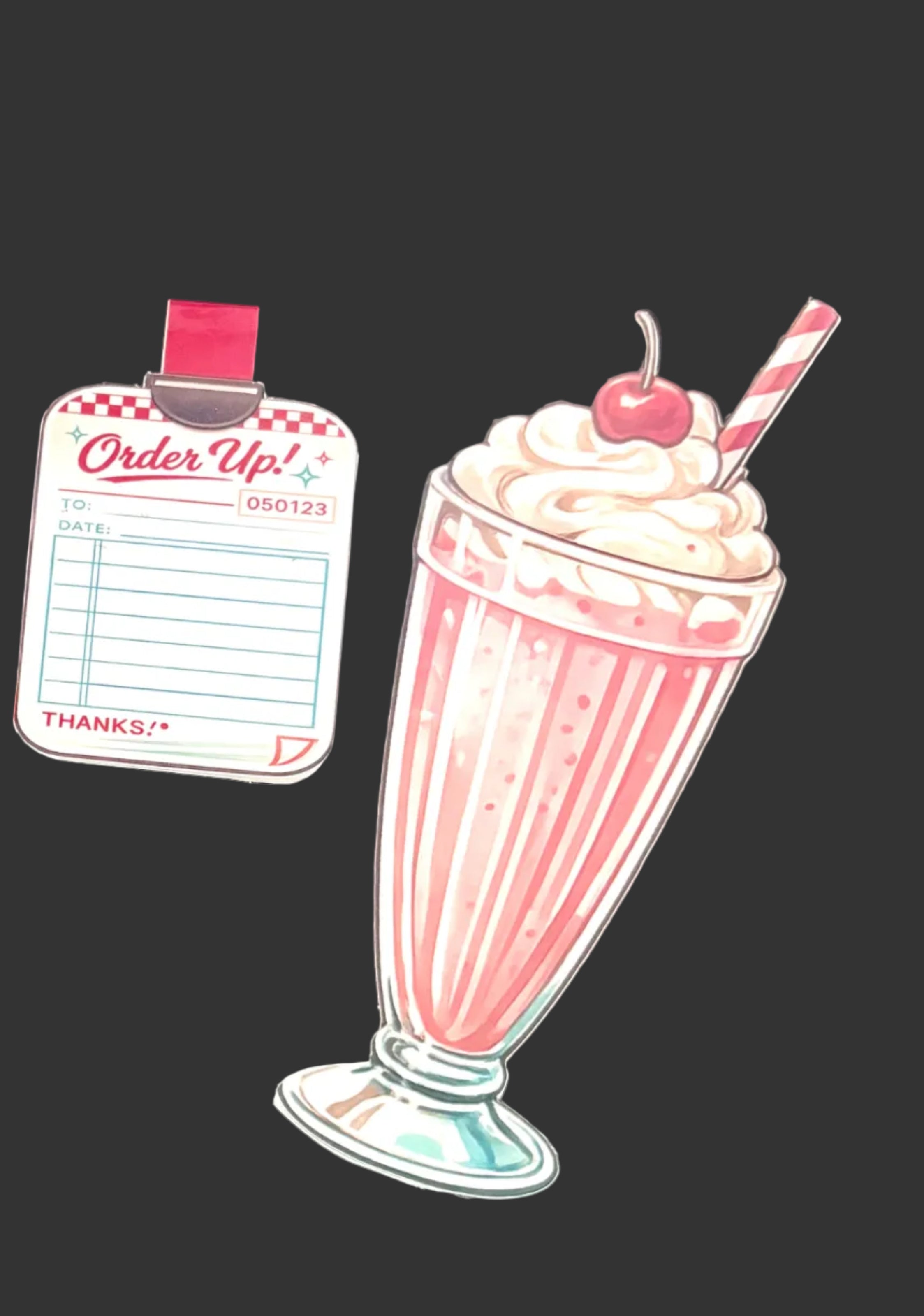 Retro Diner Bookmark