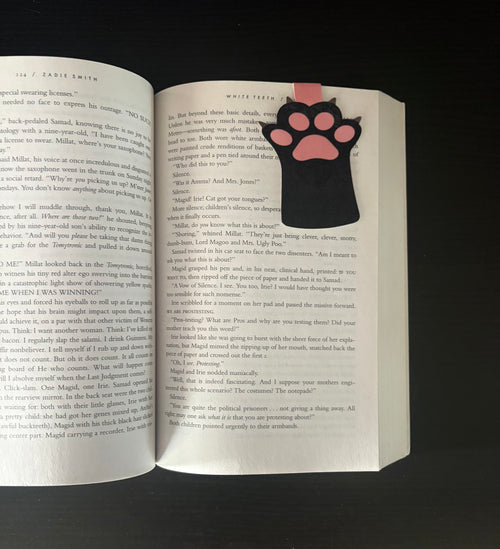 Cat Paw Magnetic Bookmark