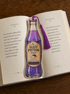 Funny Bottle Tassel Bookmarks