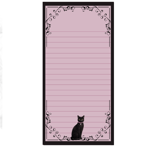 Large Cat Notepad